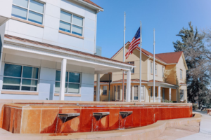 outside of Balance House, substance abuse treatment center for men